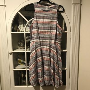 NEW WITH TAGS JustFab Striped Dress!
